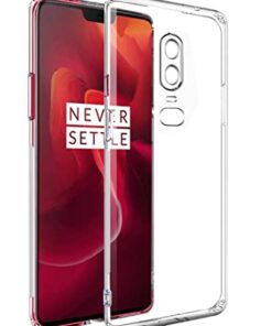 winble OnePlus 6 Back Cover Case Camera Protection Transparent