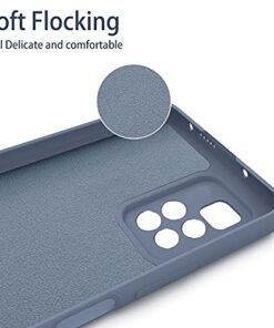 Winble Soft Silicone Camera Protection Protective Back Cover for Mi Redmi 10 Prime Blue 0 2