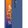 Winble Soft Silicone Camera Protection Protective Back Cover for Samsung Galaxy M52 5G Blue 0
