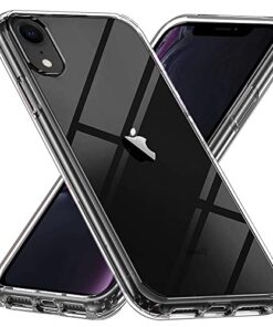 winble Ultra Hybrid iPhone XR Back Cover Case Crystal Clear Hard TPU