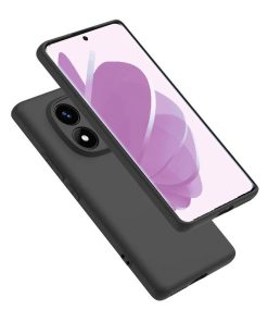 Winble Back Cover Case for Mi Redmi Note 14 ProPoco X7 5G Back Cover Camera Protuction Bumper Soft Flexible Ultra Slim Matte Finish Silicon Back Cover for Mi Redmi Note 14 Pro 5G Black 0 1