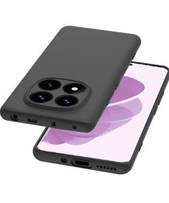 Winble Back Cover Case for Mi Redmi Note 14 ProPoco X7 5G Back Cover Camera Protuction Bumper Soft Flexible Ultra Slim Matte Finish Silicon Back Cover for Mi Redmi Note 14 Pro 5G Black 0 2