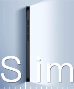 Winble Back Cover Case for iPhone 15 Cover Camera Protuction Bumper Soft Flexible Ultra Slim Matte Finish Silicon Protective Back Cover for iPhone 15 Black 0 4